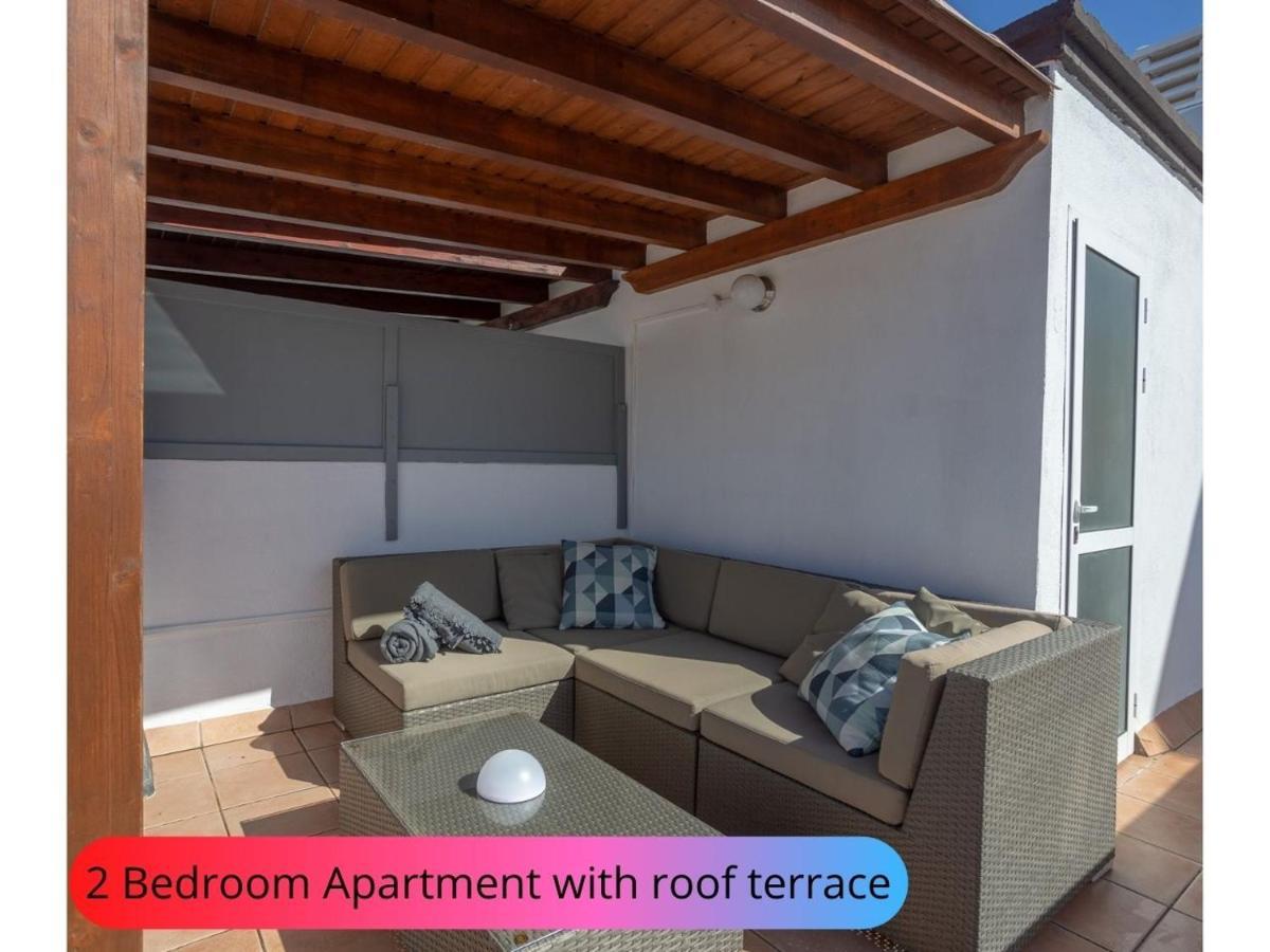 Desirable Rooftop Terrace , 2 Bedroom Apartment With Wifi In Costa Adeje Callao Salvaje Ngoại thất bức ảnh