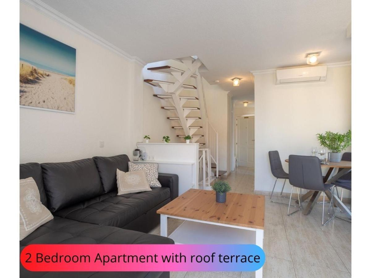 Desirable Rooftop Terrace , 2 Bedroom Apartment With Wifi In Costa Adeje Callao Salvaje Ngoại thất bức ảnh