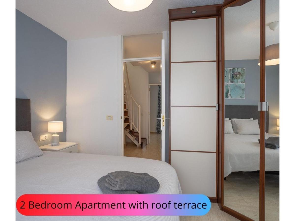 Desirable Rooftop Terrace , 2 Bedroom Apartment With Wifi In Costa Adeje Callao Salvaje Ngoại thất bức ảnh