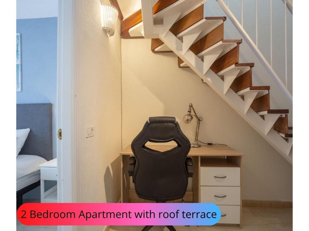 Desirable Rooftop Terrace , 2 Bedroom Apartment With Wifi In Costa Adeje Callao Salvaje Ngoại thất bức ảnh